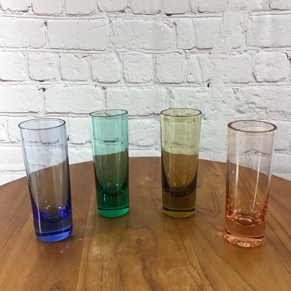 Other - Set of 4 Tall Shot / Shooter Glasses